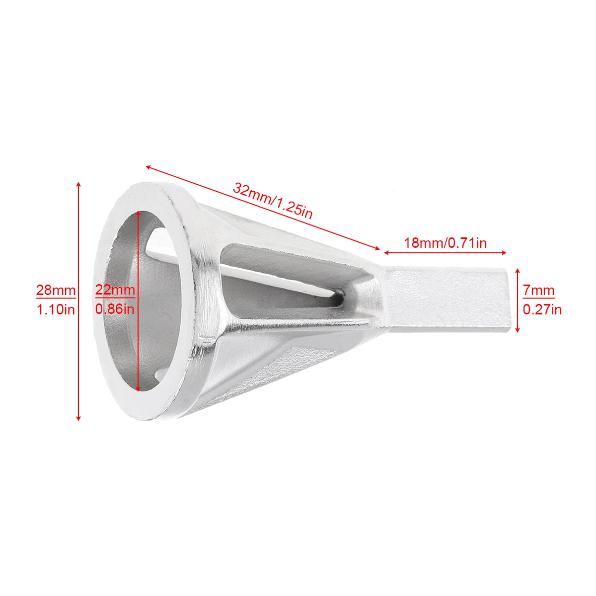 Utensile per sbavatura in acciaio inossidabile punta per sbavatura esterna rimuovere lo strumento per sbavatura per utensili per foratura in metallo utensili per sbavatura