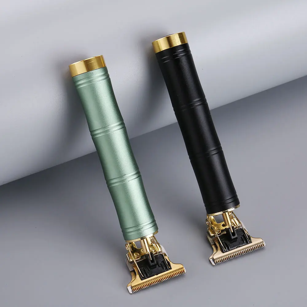 Aparador de cabelo e barba, elétrico, recarregável, masculino, máquina portátil para cortar penteados, máquina de corte profissional