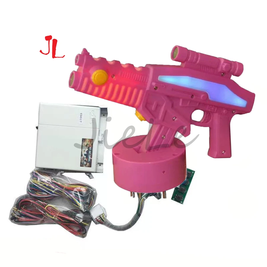 

Gun Forest Bullet The Rain Shooting Game Gun with Motherboard Wires Kit for DIY Children Coin Operated Arcade Video Game Machine