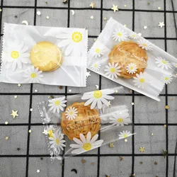 Madeliefje Bruiloft Koekjeszakken Machine Hot Seal Bakken Snoep Voedselverpakking Zak Moer Matte Diy Koekjes Verjaardagsfeestje Decoratie