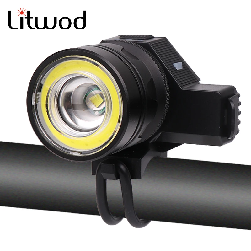 luz da bicicleta xm l t6 cob led farol usb recarregavel cabeca lanterna tocha lampada 18650 bateria para ciclismo a prova impermeavel agua 01