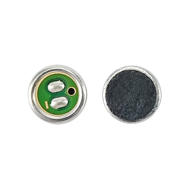 GHXAMP 4Mm Mikrofon Kondensor Elektronik Belakang Mikrofon untuk Rapat Suku Cadang Audio Langsung Diy 2 Buah