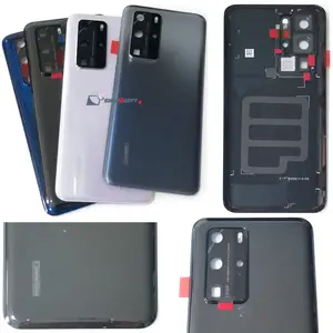 Bilashmart Huawei P40 Pro ELS NX9 ELS N04 ELS AN00 ELS TN00 Back Door Housing Battery Cover