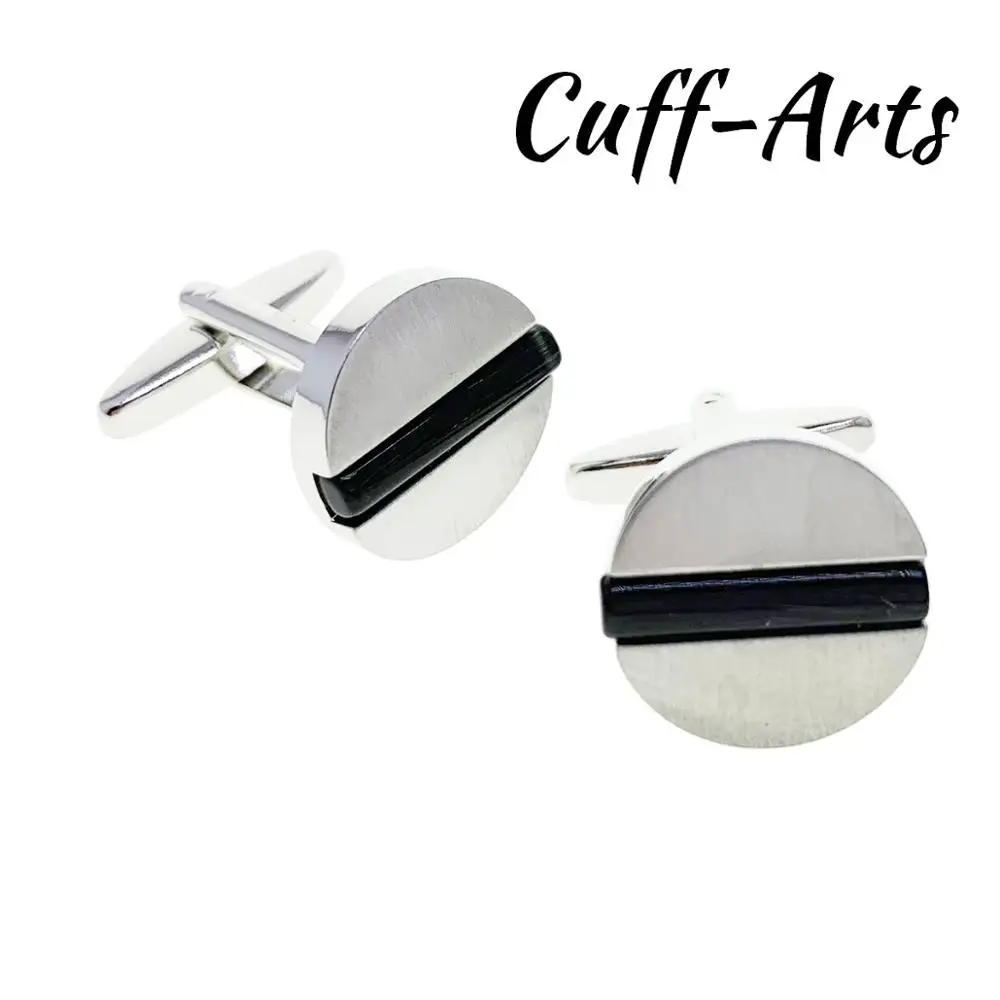 Cufflinks for Men Onyx Semi-precious Stone Cufflinks Fibre Optic Gifts for Men Gemelli Gemelos Spinki by Cuffarts C20205