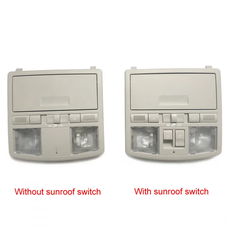 

Car Interior Upper Lamp Console for Mazda 6 2007-2012, Reading Light with Sunroof Switch GS4A-69-970D-30