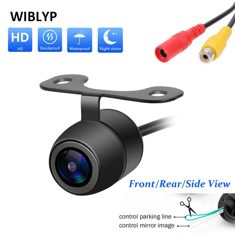 

Night Vision Car Rear View Camera Wide Angle HD Color Image Waterproof Universal Backup Reverse Parking Camera