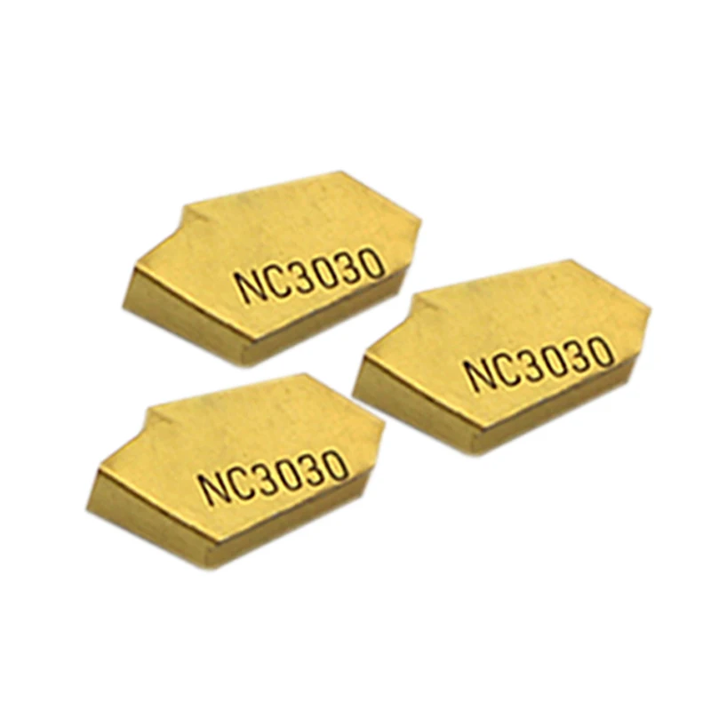10 pz SP300 NC3030 scanalatura inserto in metallo duro utensile per tornitura tornio utensile da taglio utensile CNC SP 300 strumento di separazione e scanalatura troncatura