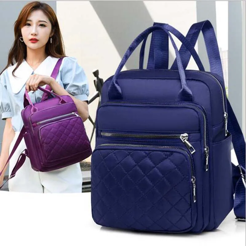 New Fashion Waterproof Oxford Large Capacity Travel Backpacks Women's Casual Shoulder Bags Totes Notebook School Bag Knapsack
