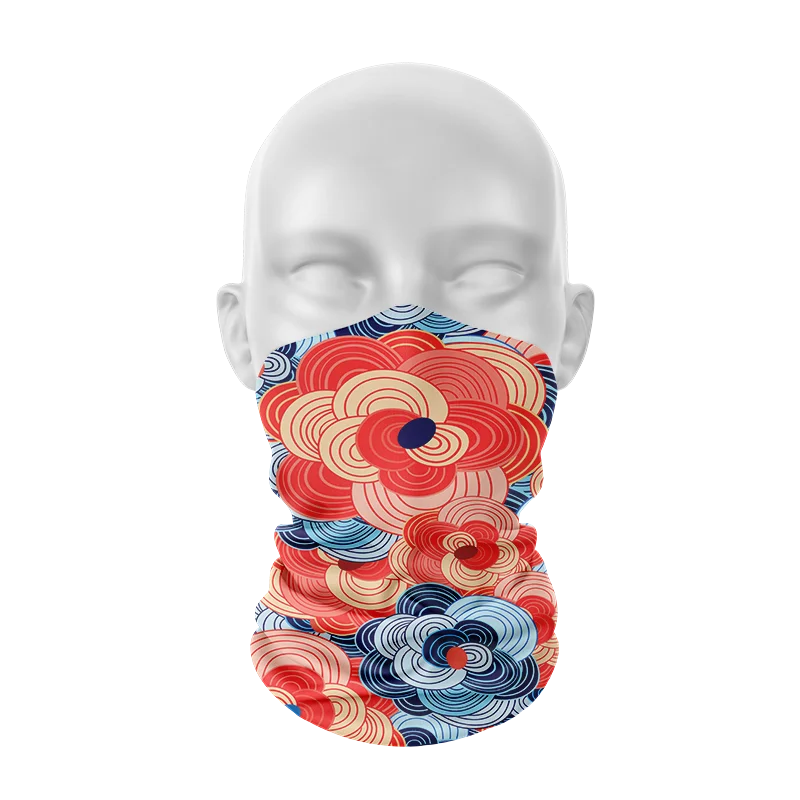 Pañuelo de cabeza con estampado 3D para mujer, estilo japonés, ukiyo-e Waves, Fun, Unisex, deportes, Hip Hop, cubierta de polvo, Bufanda