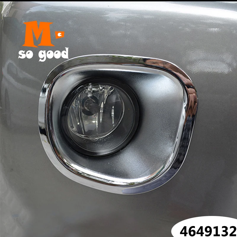 

2008/09/10 For Nissan X-Trail t31 Car Front Fog Light/Lamp Cover Trim Frame Auto Exterior Accessories Sticker Shell ABS Chrome