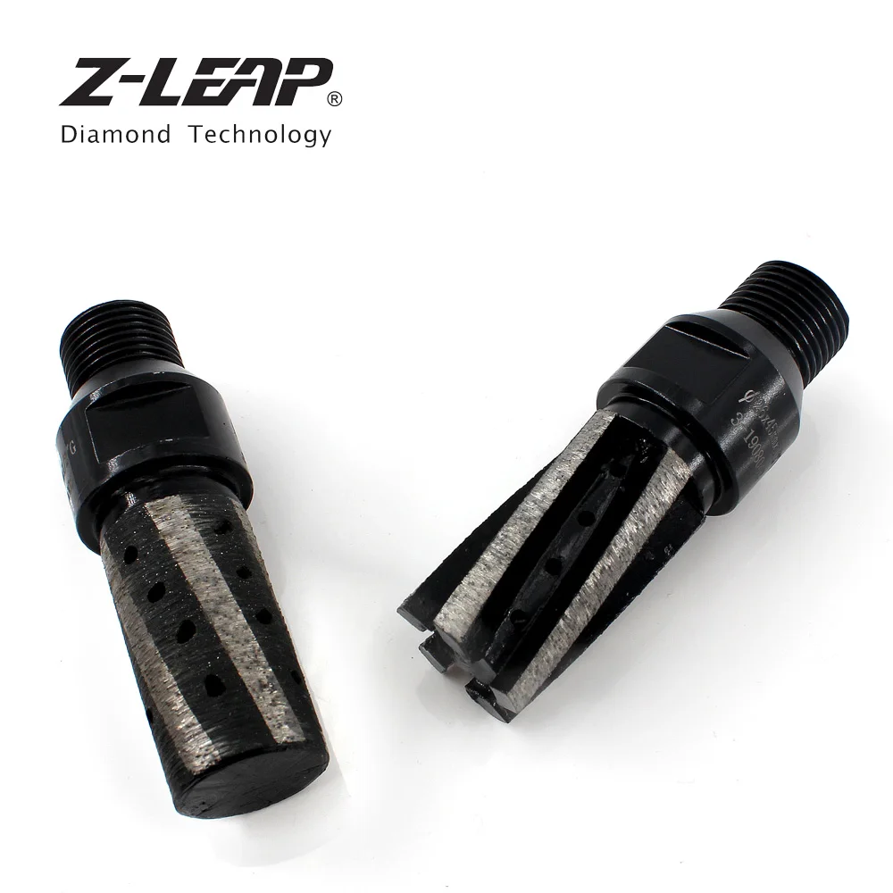 Brocas para Dedo com Peça Ponta de 25 26 mm para Gás de Granito Mármore Azulejo Cerâmica Núcleo de Vidro para Máquina Cnc