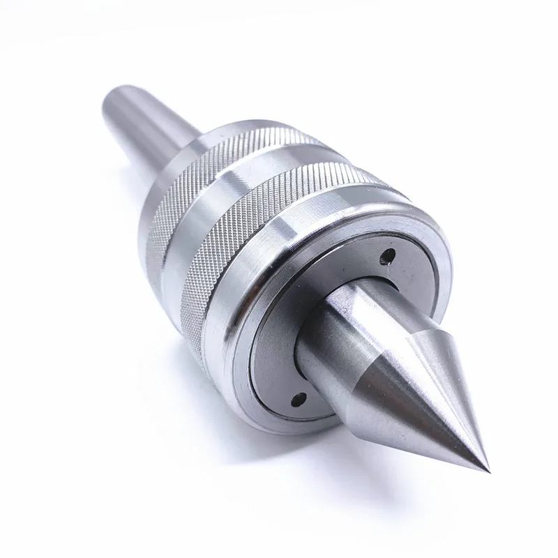 New Accuracy Steel Silver MT1 MT2 MT3 Lathe Live Center Taper Tool Live Revolving Milling Center Taper Machine Accessories