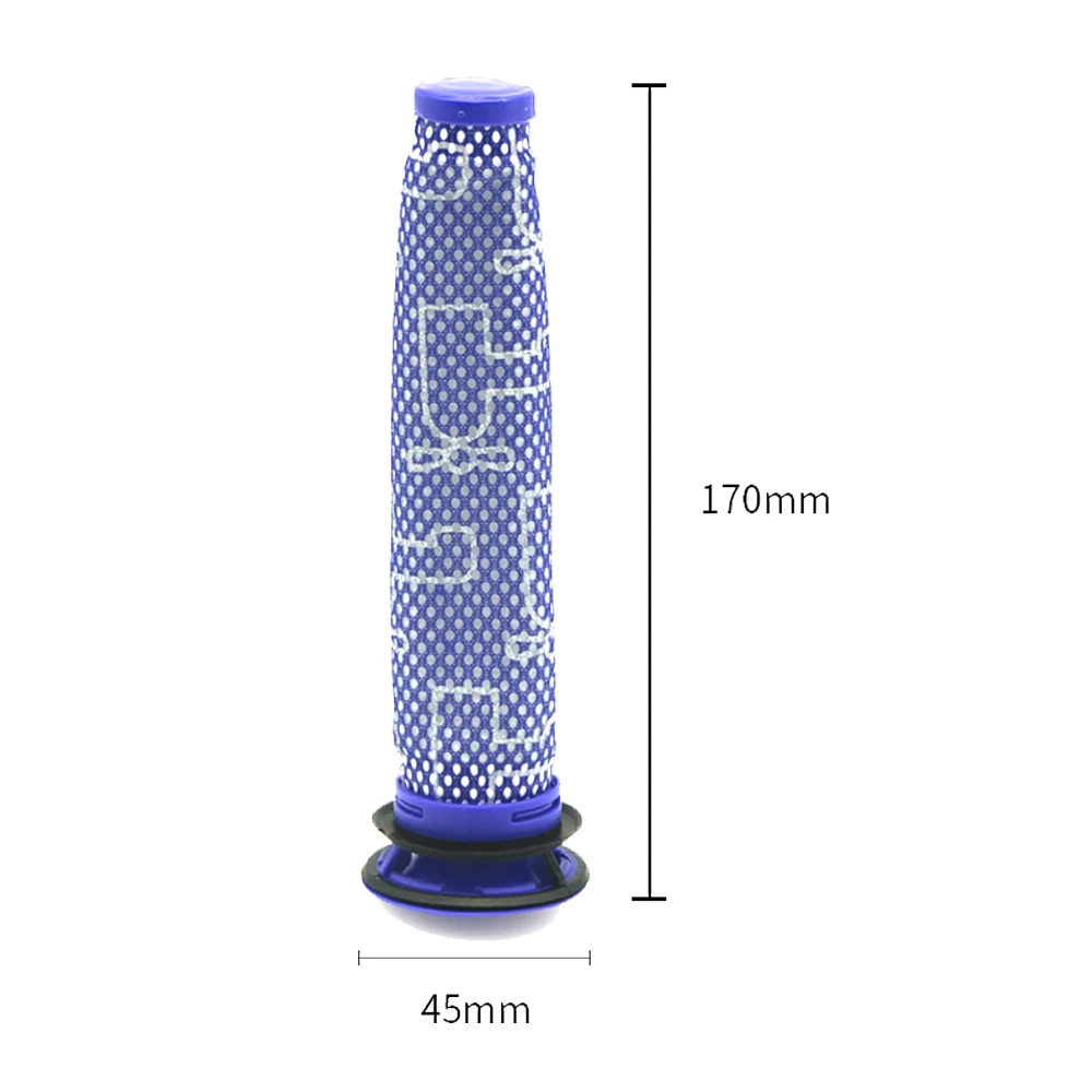 กรอง + HEPA Post-ชุดกรองสำหรับ Dyson V7 V8เปลี่ยนสูญญากาศ Pre-Filter (DY-96566101) และโพสต์-กรอง (DY-96747801)