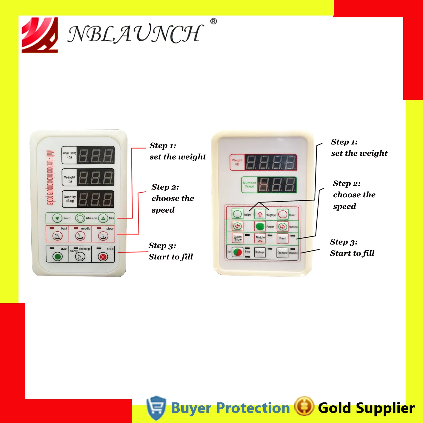 

Control Panel For Racking Machine Tea Leaf Filler Powder Weighing And Filling Machine Mother Board Lcd Screen 3lines 2 Lines