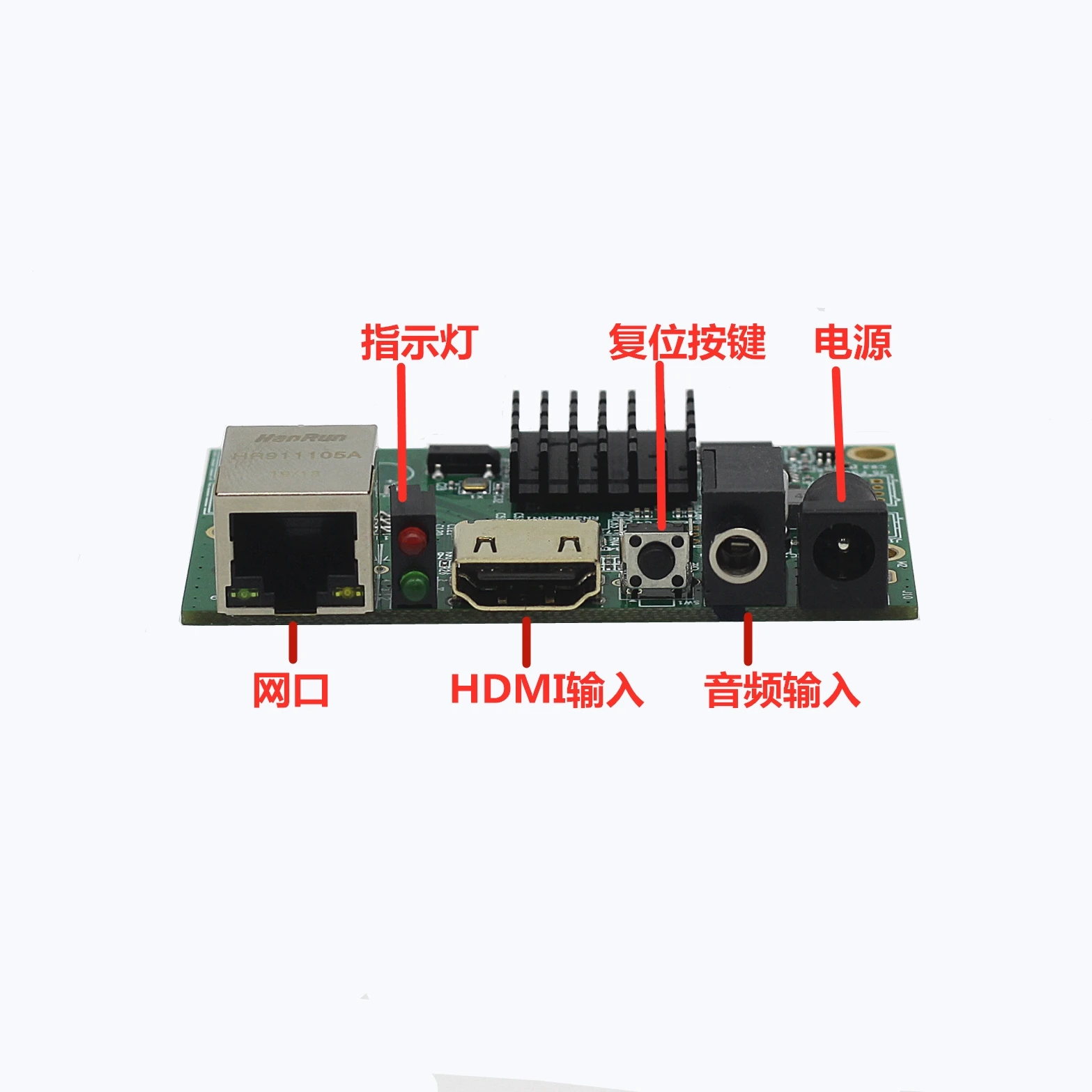 Hisilicon 3516E Encoding Board H.265 HDMI HD Encoding Board UAV Image Transmission IP Streaming