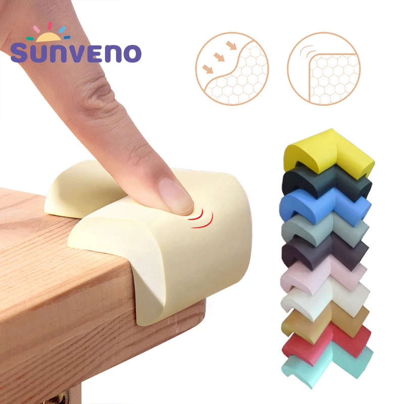 16pcs/set Sunveno Baby Safety Corner Protector Furniture Corners Angle Protection Child Safety Tape Edge Corner Guards