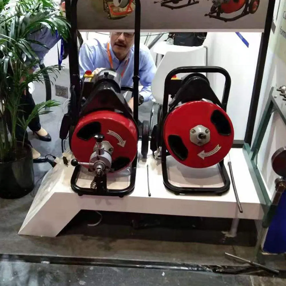 JG-MD50 máquina de draga de tubulação de banheiro doméstico 300w 220v bloqueio de estrada especial de alta potência draga esgoto ferramentas de limpeza