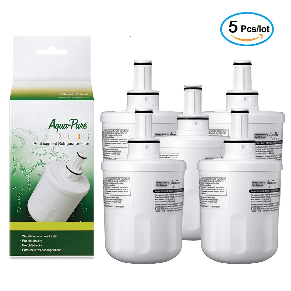 Replacement Samsung DA29-00003F DA29-00003A DA29-00003B Aqua Pure Plus refrigerator filter 5pcs