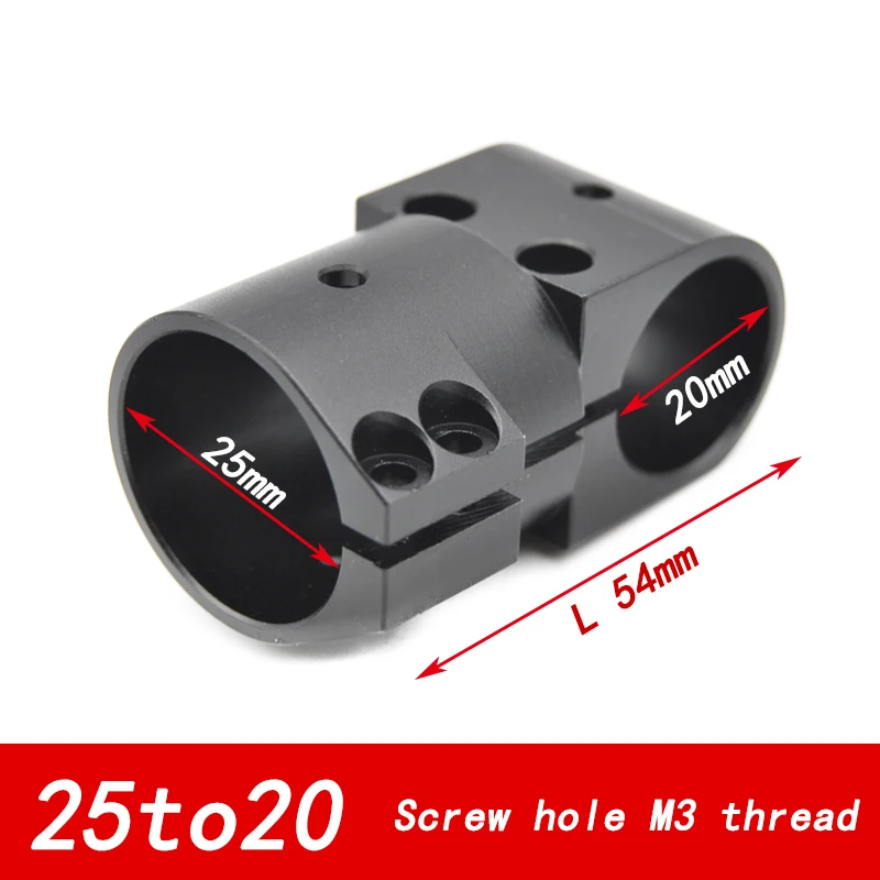 2 Stuks Metalen Aluminium Tee Van Landingsgestel Landbouwgewassen Bescherming Uav 16/20/25/30/40 Mm Arm Pijp Klem Accessoires