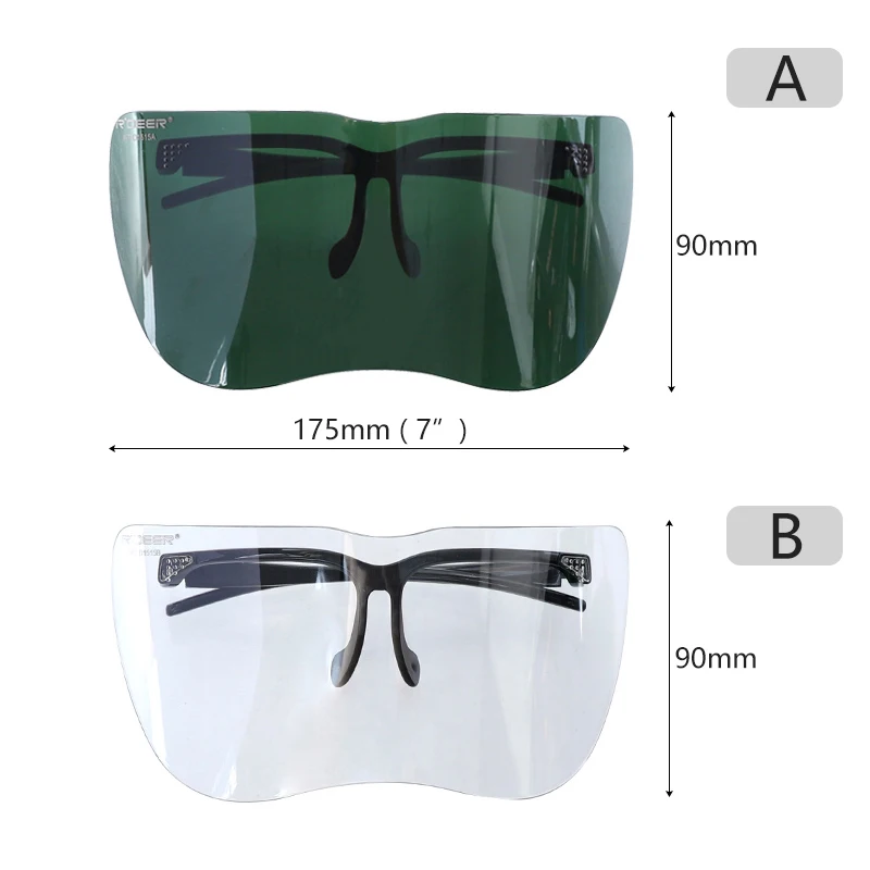 Gafas de seguridad grandes para soldar, lentes protectoras para trabajo al aire libre, antigolpes
