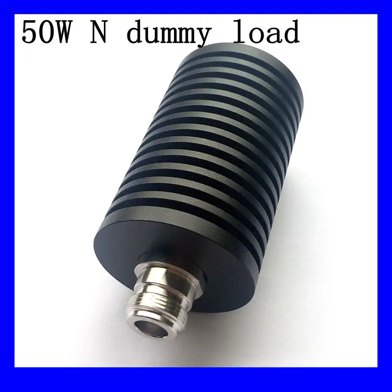 50W N female connector RF termination load,RF dummy load, 50Ohm, DC to 3GHz/4GHz/6GHz