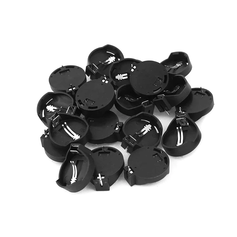 

10pcs/lot 3V CR2025 CR2032 Button Battery Case Coin Cell Battery Socket Holder Battery Storage Box 2025 2032 Battery Organizer