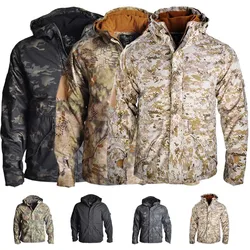 Chaquetas tácticas G8 para hombre, ropa militar, cortavientos impermeable, ropa de caza, abrigo, capucha, Camping, chaqueta de Campo del Ejército, Invierno