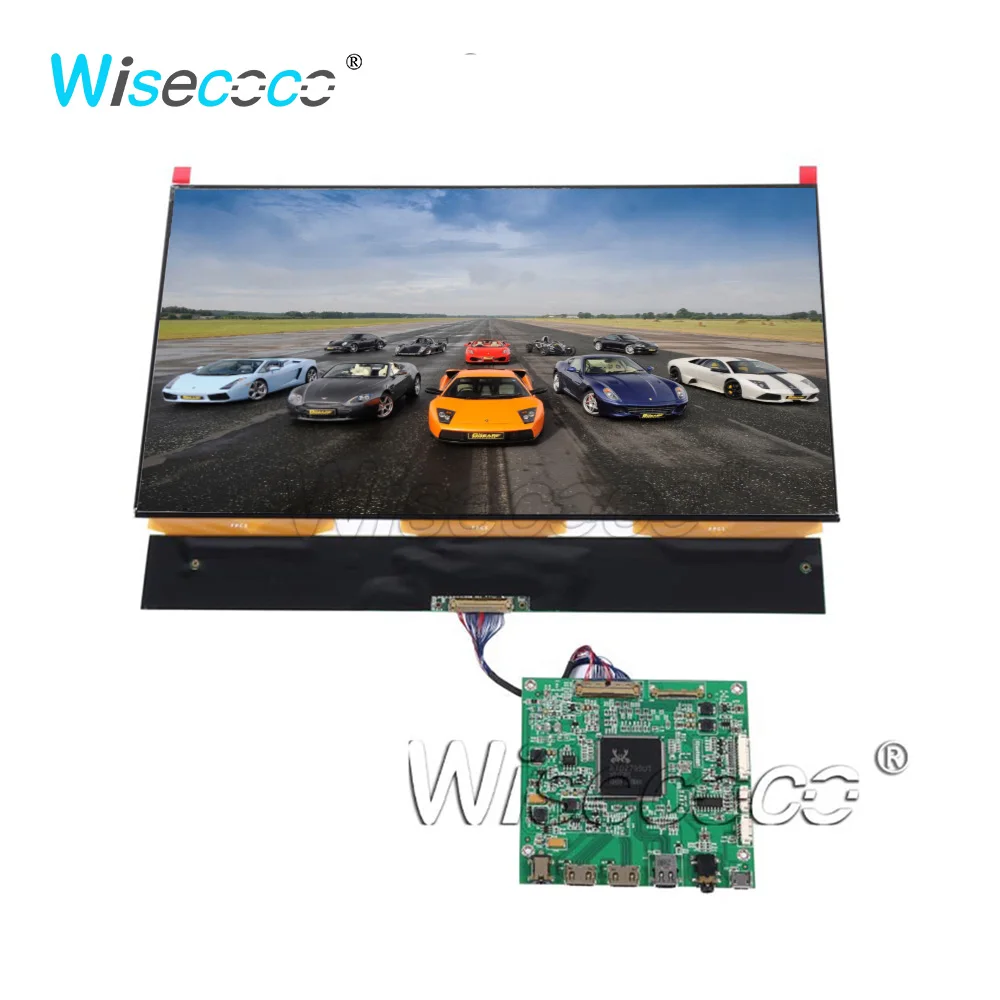 

Wisecoco 13.3 Inch 4K 3840x2160 UHD Monochrome Display Uv Mono LCD Screen Module With EDP Driver Board For Resin 3d Printer