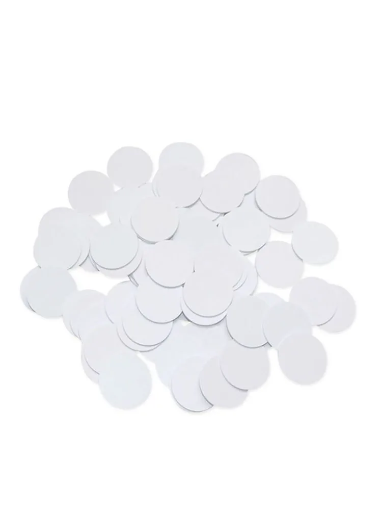 10pcs NFC Ntag215 Coin TAGS Key 13.56MHz NTAG 215 Universal Label RFID Ultralight Tags Labels 25 mm diameter free shipping