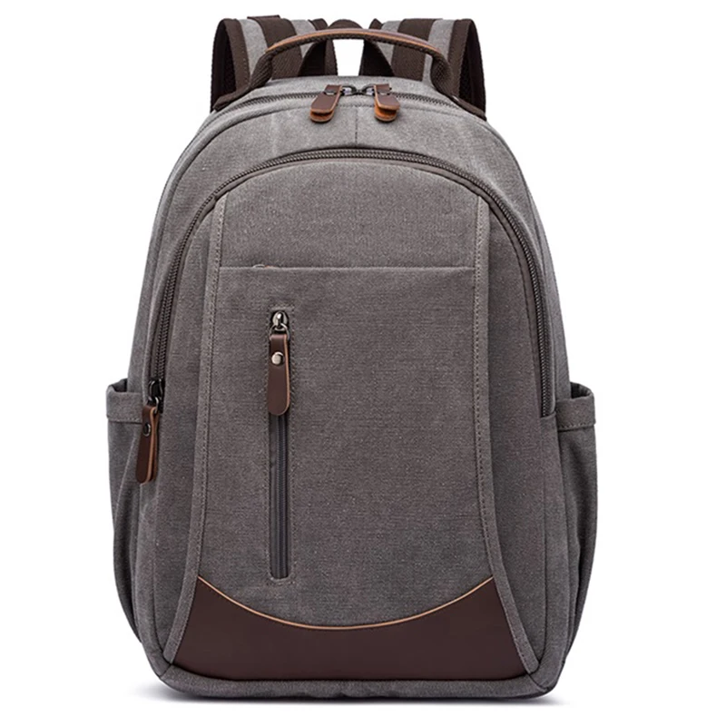 Vintage Canvas Rucksack College School Bag for Men Backpack Travel Mochila Escolar Weekend Plecak Damski Notebook Bolso Hombre