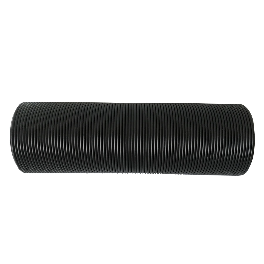 Black Adjustable Flexible Vehicles Cold Air Intake Pipe Inlet Hose Tube 1m 80mm