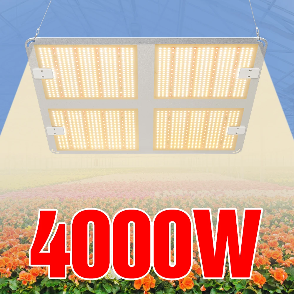 Lámpara de Cultivo LED Phyto Light de 4000W, 220V, espectro completo, 1500W, 2000W, 3000W, lámpara de crecimiento hidropónico para semillas de