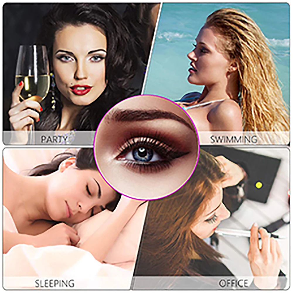 22 in 1 Trainings kit für falsche Wimpern verlängerung Übungs modell Kopf Augen polster Pinzette Kleber ing bürste 19 stücke Pfropfen Wimpern werkzeuge