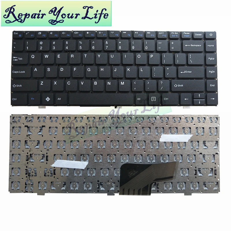 US Laptop Keyboard For Prestigio Smartbook 133S USA English YXT-NB93-54 2904005 HG2901-1 GL-NB871 JM-290 JM290 K649 YT-522 black