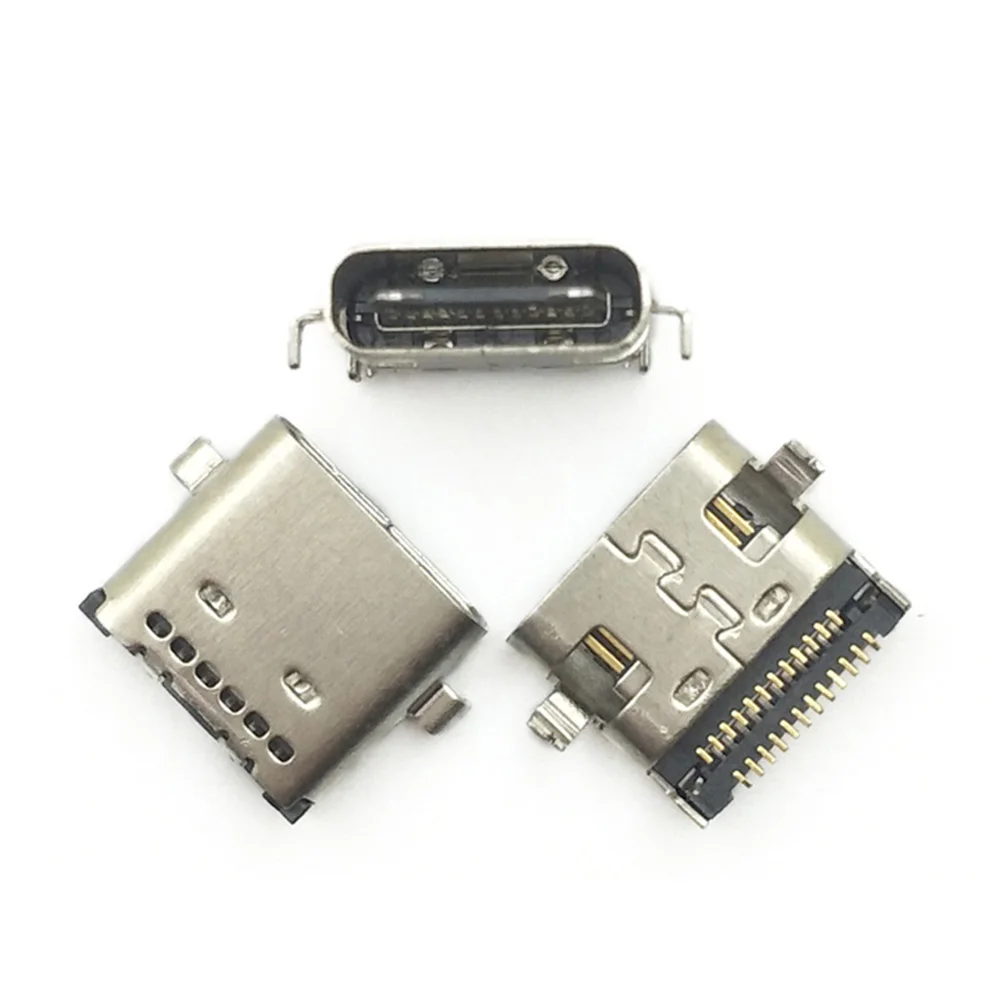 1-10 pz USB type-c USB 3.1 porta di ricarica presa connettore USB-C Jack per Lenovo T480 T580 L480 L580 L490 interfaccia di alimentazione