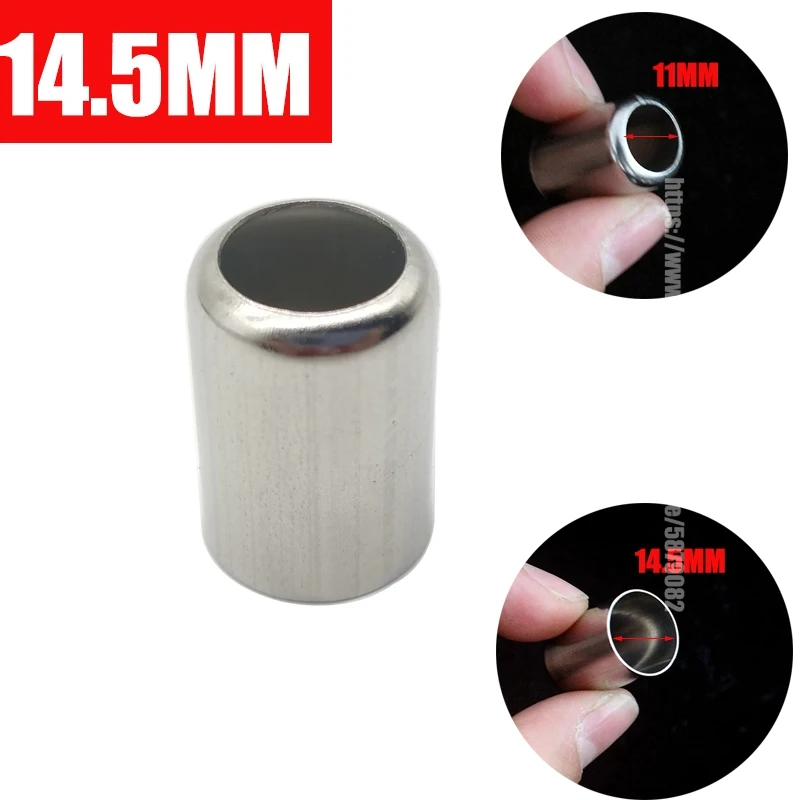 50 Stuks-Pack Hogedrukslang Crimp Gereedschap Rvs Mouw Pijp Uitlaat Connector 11.5MM-18MM Pijp joiner