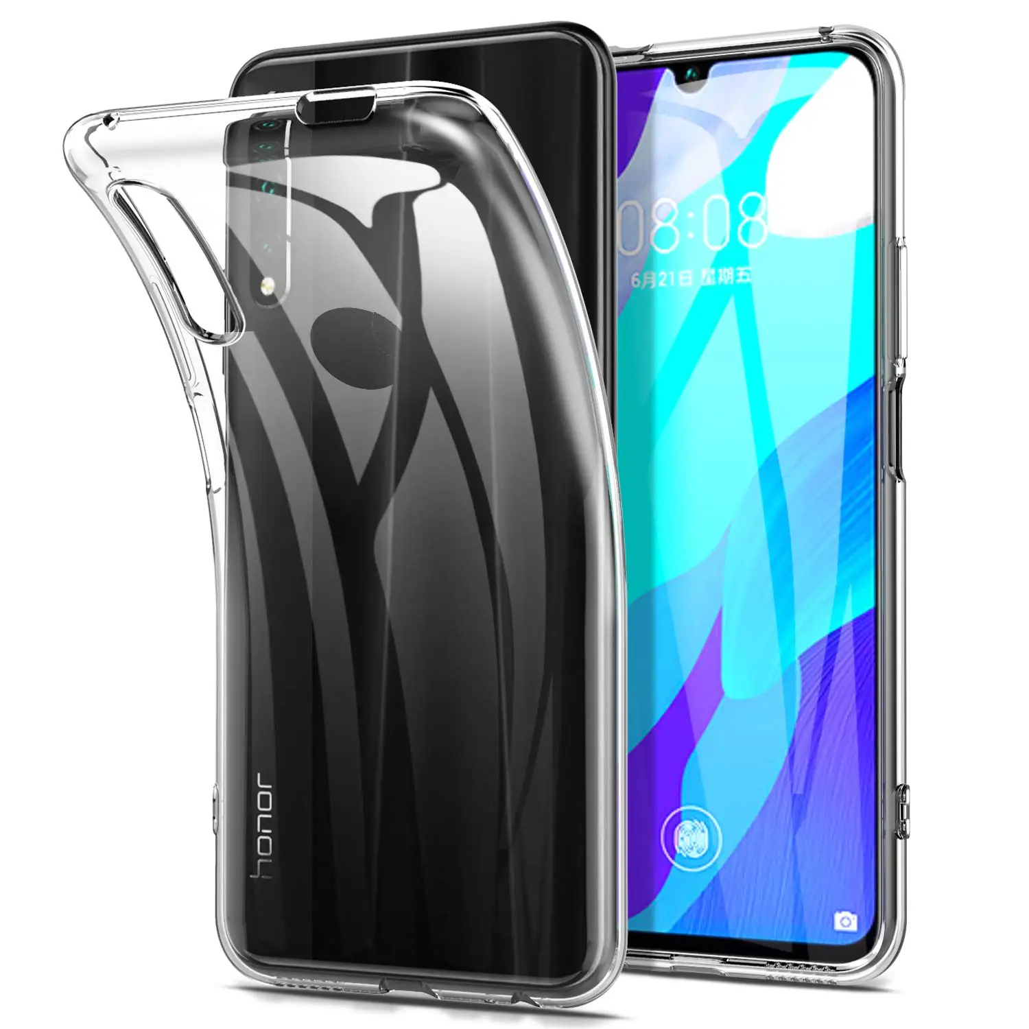 

Slim Soft Clear Phone Case for Huawei Y9S P Samrt Pro 2019 PSmart Y9 S Original Shockproof Silicone Transparent Back Cover Funda