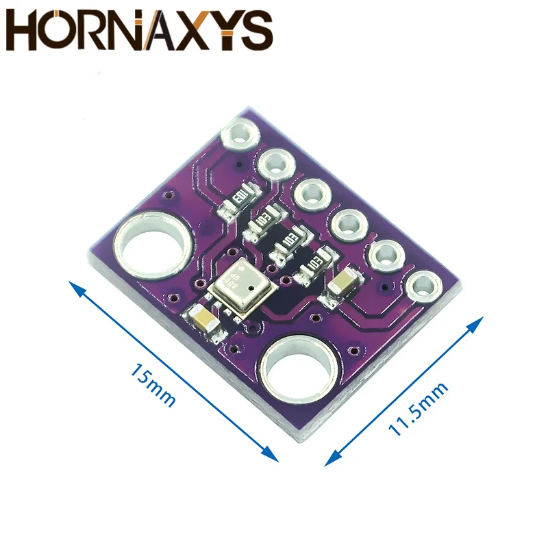 Imagem -03 - Sensor Digital Temperatura Umidade Sensor de Pressão Barométrica Módulo I2c Spi 1.8-5v Bme2803.3v 110 Peças Bme2805v 3.3v