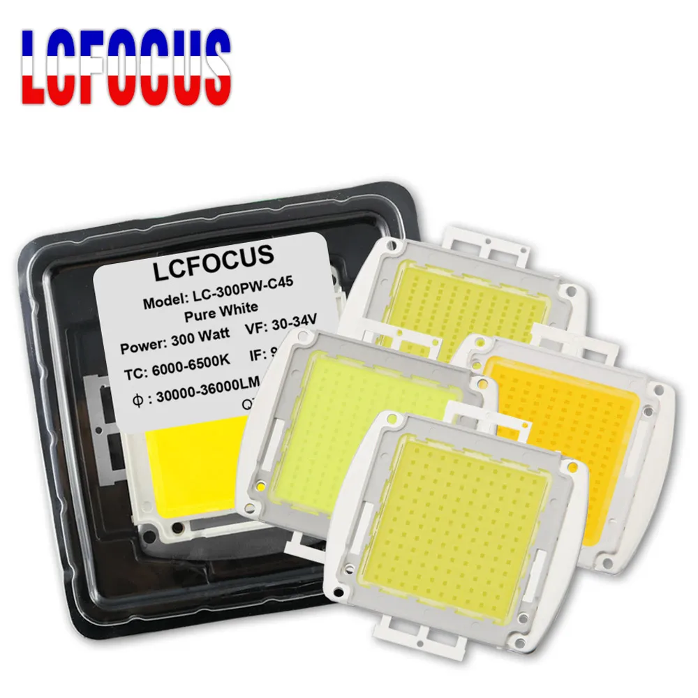 LED Flood Light 120W 150W 200W 300W 500W Super Bright Warm Natural White COB Diode For DIY Floodlight Spotlight Outdoor Lighting