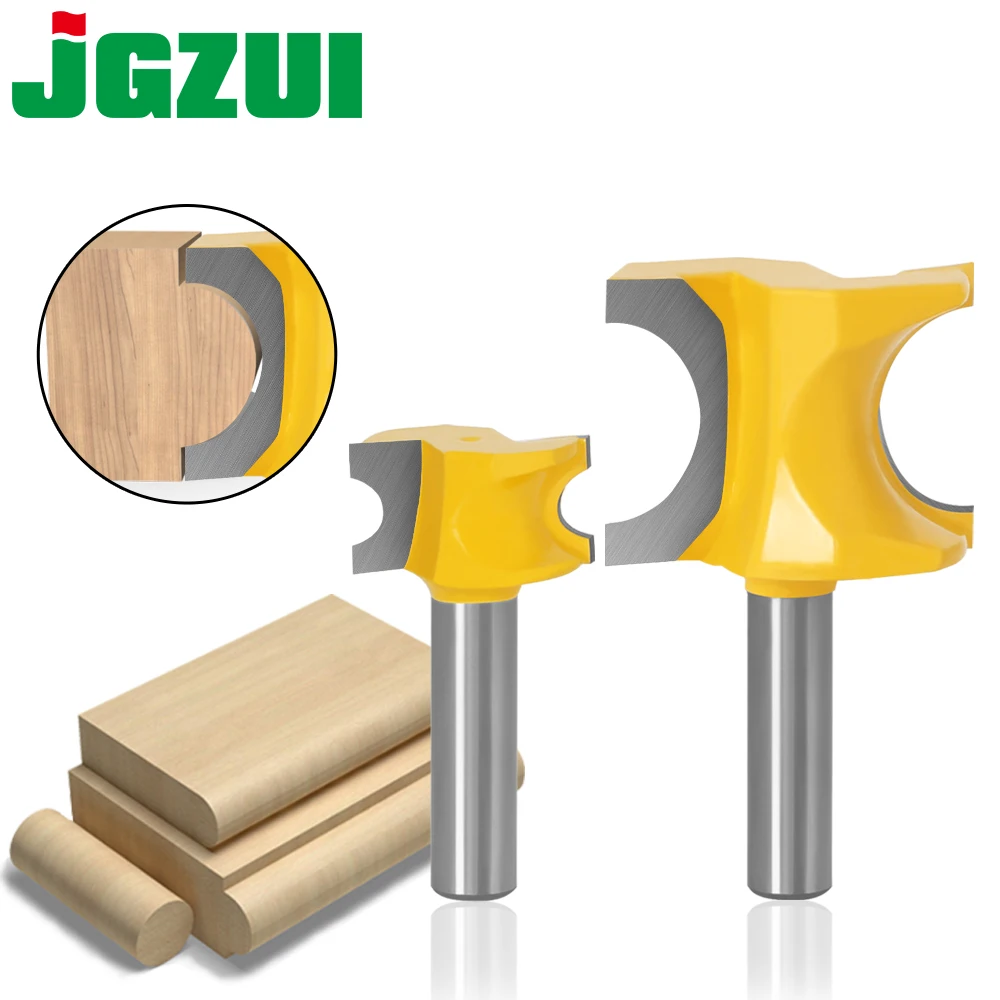 1Pc Bullnose Router Bit Set C3 Carbide Tipped 8mm\