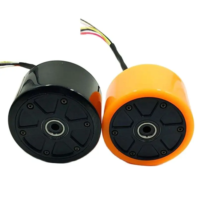 70mm 90mm Electrical Skateboard 350W 600W Motor Wireless Hub Motor PU Cover for Single Drive or Dual Drive Electrical longboard