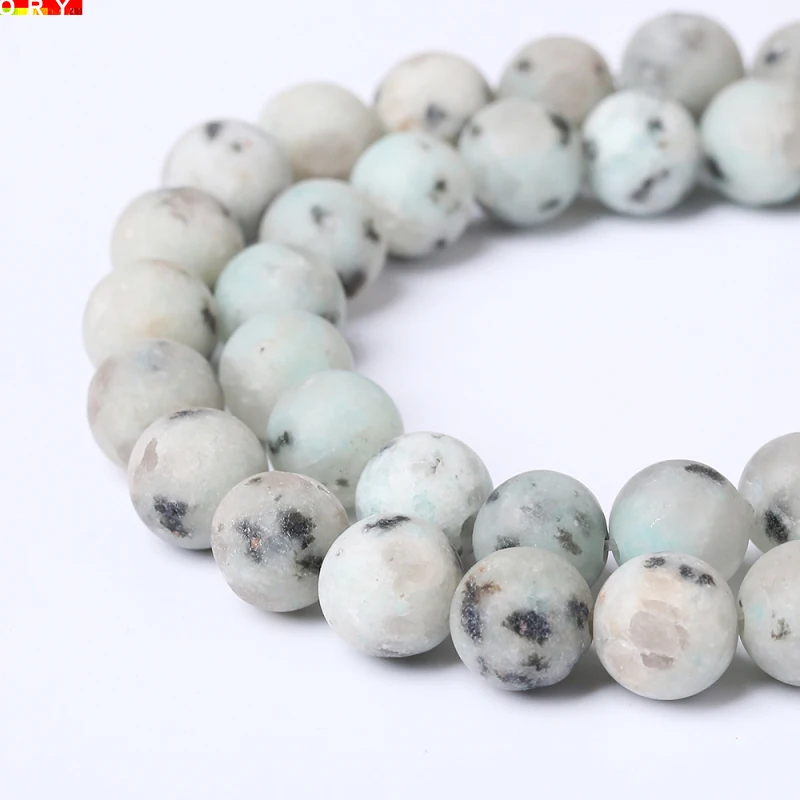 

Wholesale Natural Tianshan Blue Stone Beads Natural Stone Round Loose Spacer Beads 4 6 8 10 12mm For Jewelry Making Findings 15"