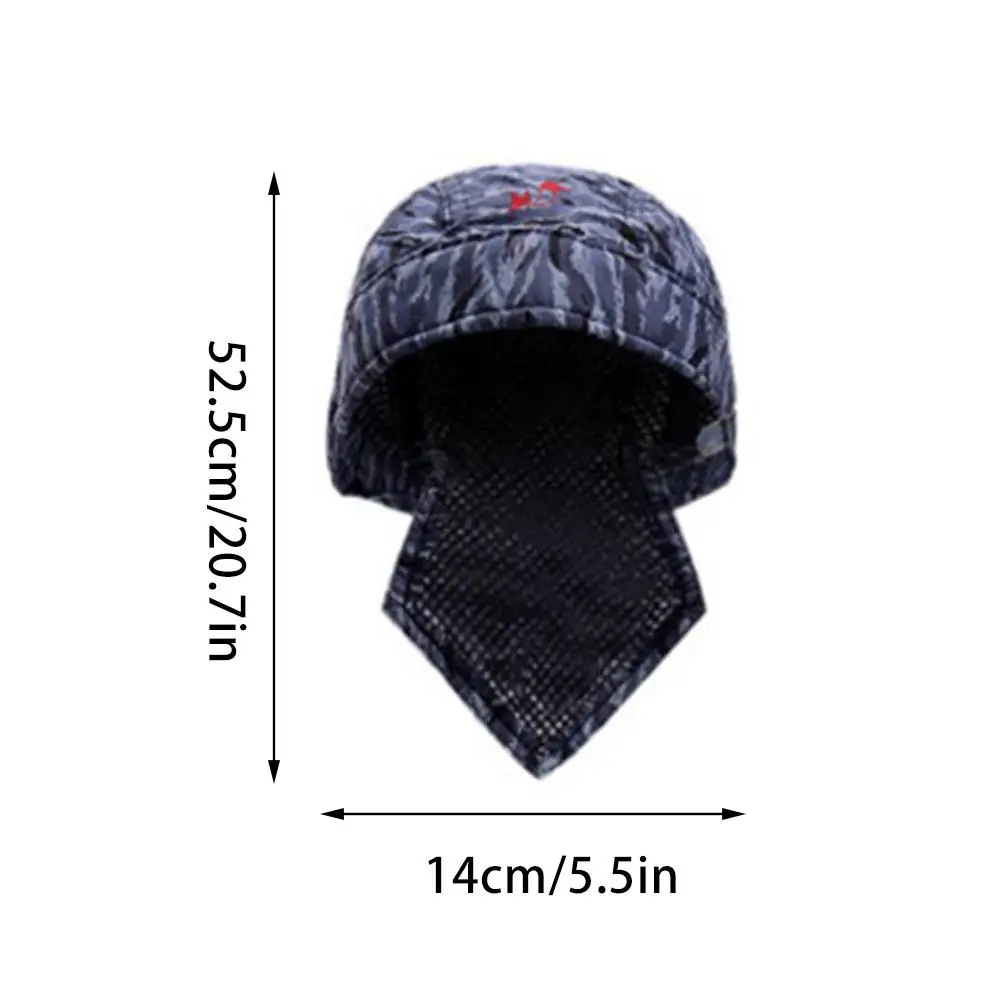 Washable Flame Retardant Fire Resistant Head Welding Protective Equipment Labor Insurance Welder Anti-scalding Hat