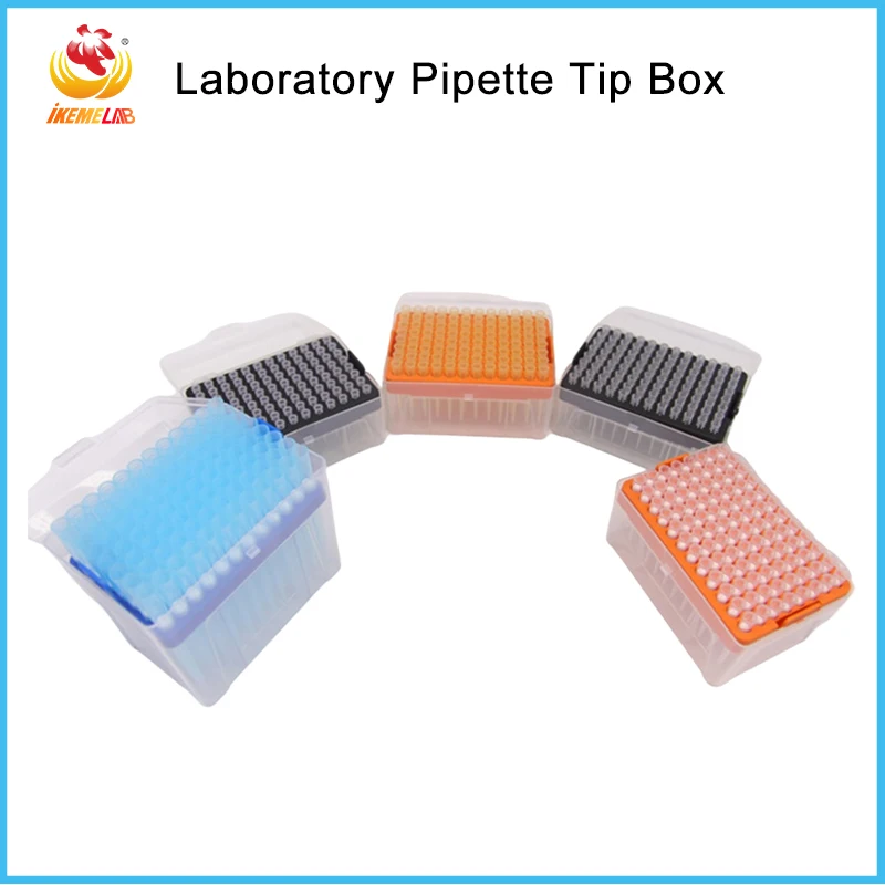 Plastic Pipette Tips Box 10ul 100ul 200ul 300ul 1000ul Laboratory Pipette