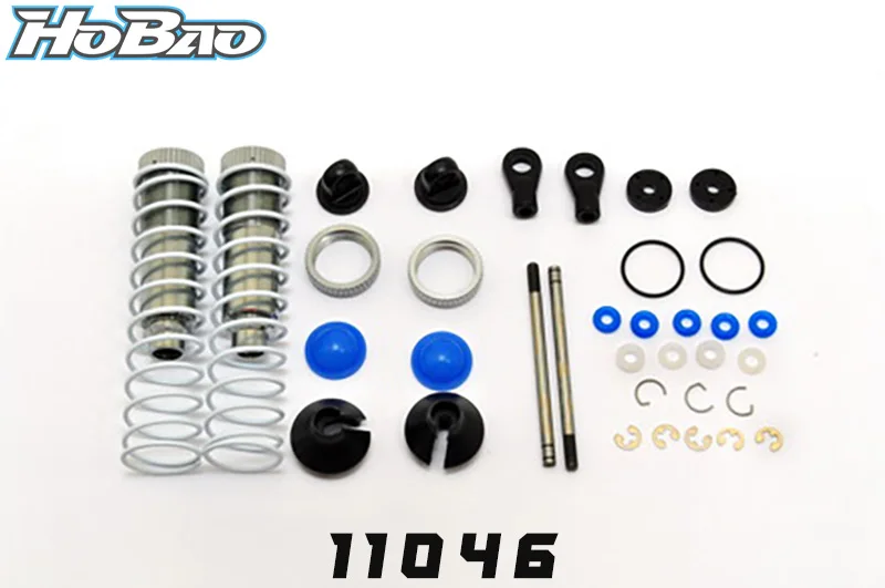 Original OFNA/HOBAO RACING 11046 FRONT SHOCK ABSORBER SET for 1/10 HYPER 10SC  Nitro/ Electric Short truck