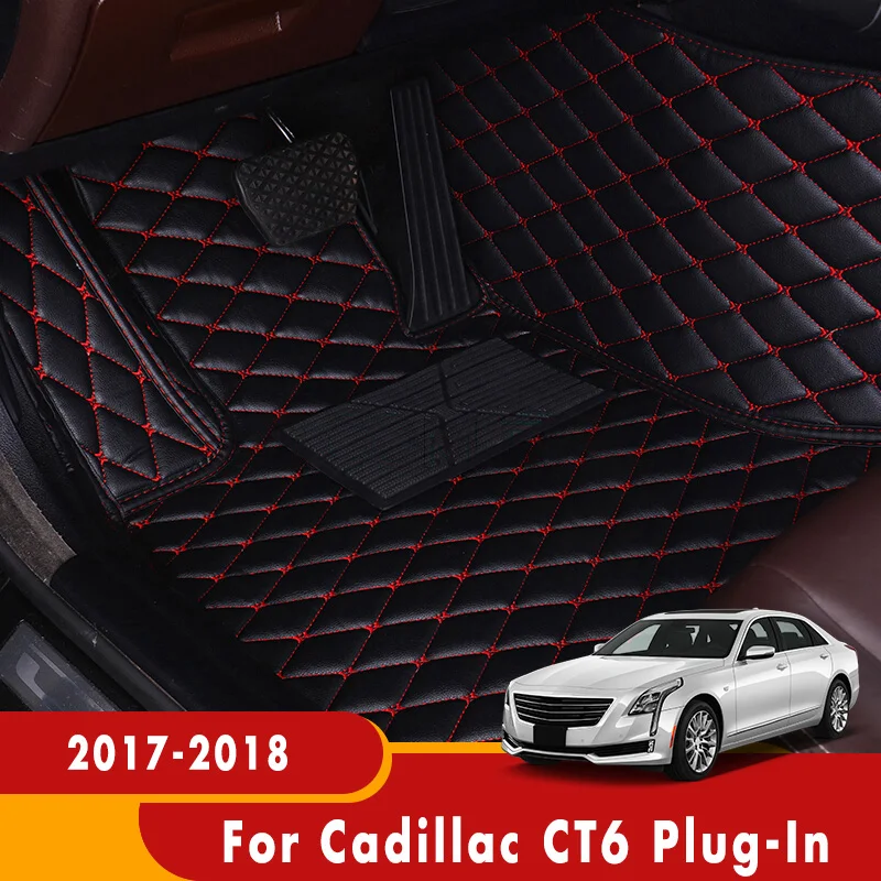 For Cadillac CT6 Plug-In 2017 2018 Car Floor Mats Carpets Auto Accessories Interior Parts Custom Foot Pedals Floorliners