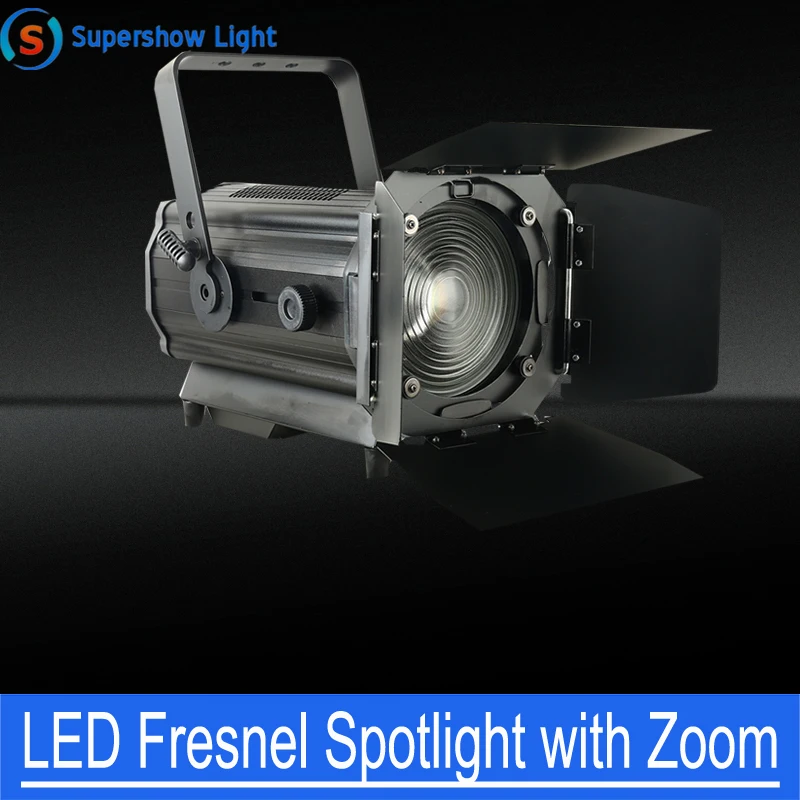 

150W/200W/300W LED Fresnel Spotlight with Auto Zoom DMX512 Theater Concert TV Show Stage DJ Lighting Effect Equipment