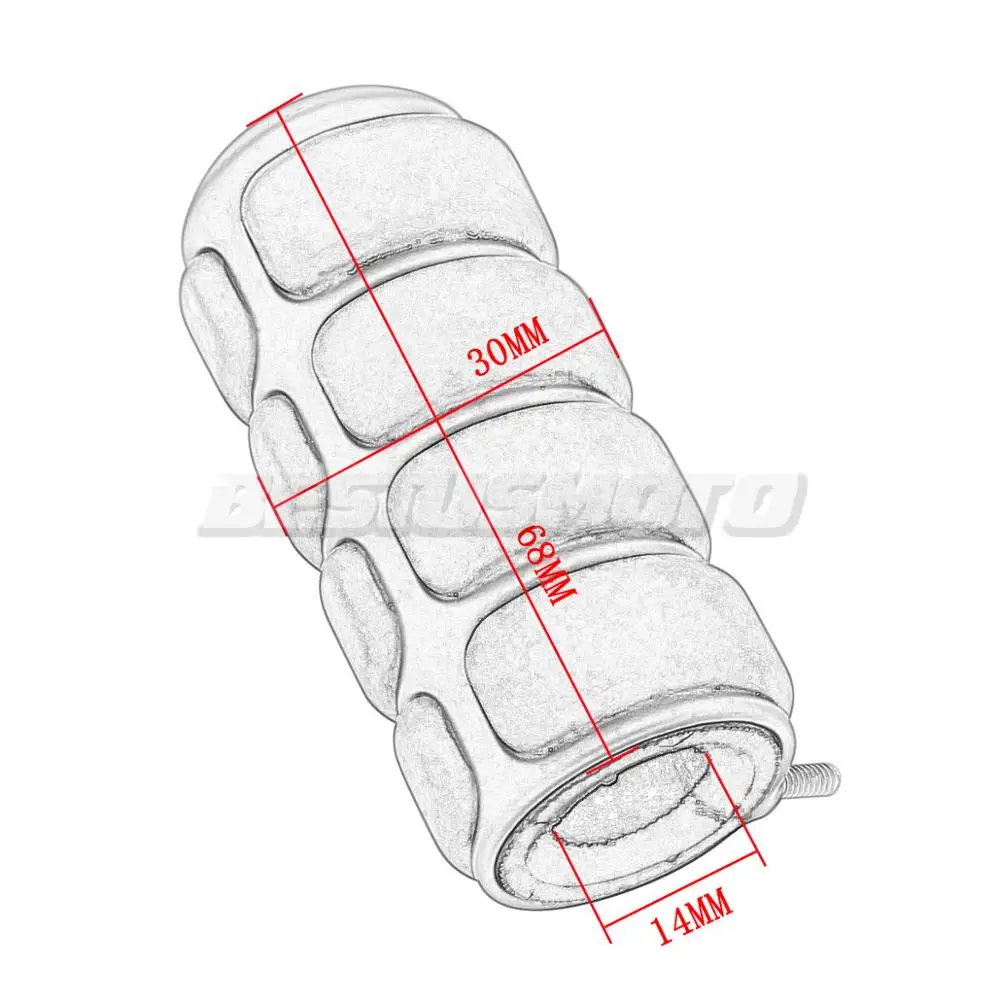 Motorcycle Gear Shift Lever Peg For Yamaha V-Star XVS 650 950 1100 1300 Royal Road Star Warrior Raider Stryker Bolt Spec R - view 2