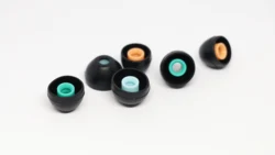 GT40S 3 Pairs(S/M/L) Soft Silicone Ear Pads Earphone Eartips
