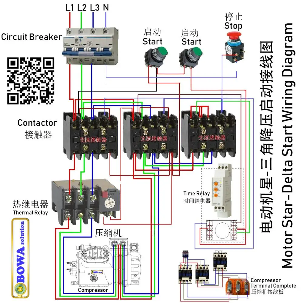 A placa terminal é para a fiação elétrica do motor, compatível com de 4g13.2 a 6f50.2 compressores semi-herméticos da refrigeração do modelo